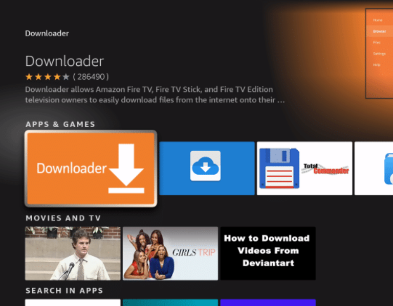With AKTV How to Install Downloader on Firestick